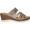 VANGELO Women Sandal JONI Wedge Sandal Taupe Brown